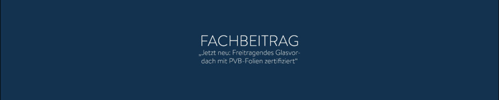 Das Vordachsystem eleganza canopy von Feldmann überzeugt durch sein einzigartiges Design. Ab sofort ...
